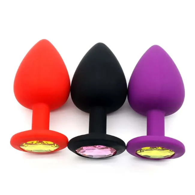 Diamond Anal Plug Sex Toys For Woman