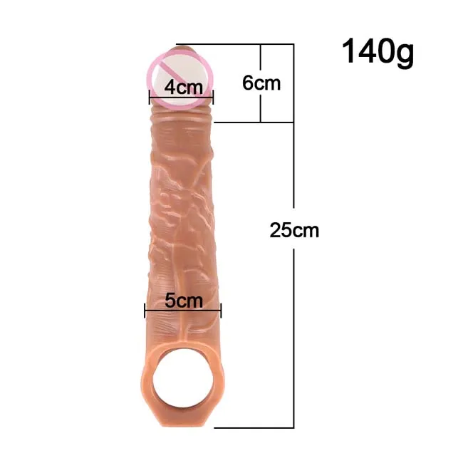 Didžiulis varpos apvalkalas sekso žaislas